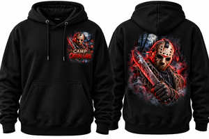 Jason Voorhees Halloween Hoodie – Slasher Classic