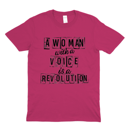 A woman voice