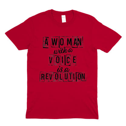 A woman voice