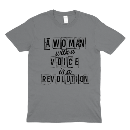 A woman voice
