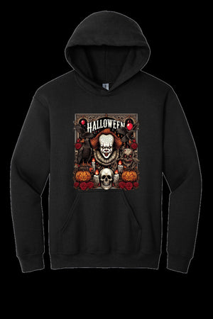 Pennywise Halloween Hoodie – Creepy Clown Edition