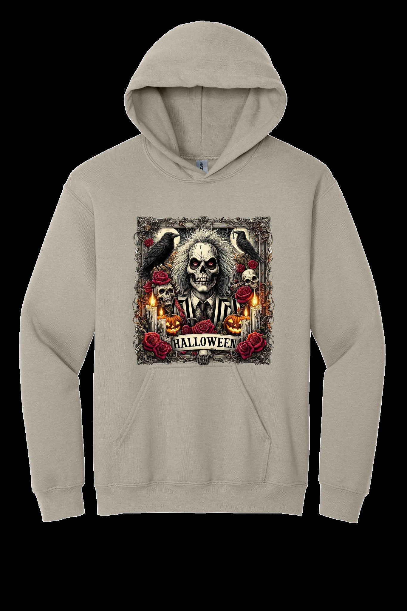 Beetlejuice Halloween Hoodie – Gothic Horror Streetwear