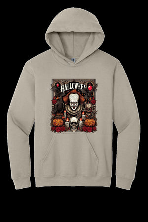 Pennywise Halloween Hoodie – Creepy Clown Edition