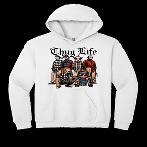 Thug Life Streetwear Hoodie – Bold Graphic Pullover