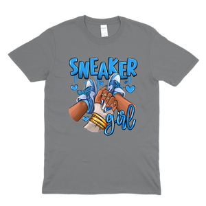 Sneaker Girl – Blue Kicks Edition T-Shirt