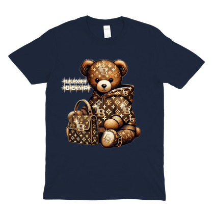 Luxe Gold Crown Bear T-Shirt