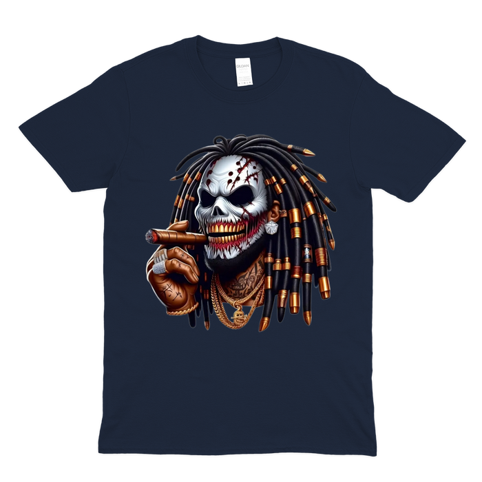 Cigar King Skull Tee