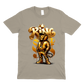 King of the Streets – Gold Lion Drip Tee