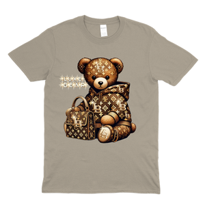 Luxe Gold Crown Bear T-Shirt