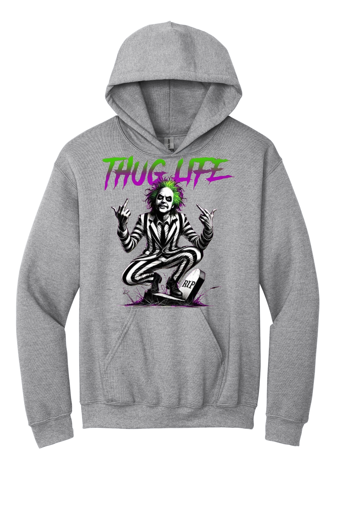 Thug Life Beetlejuice Hoodie – Retro Twist Edition